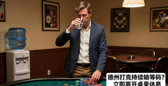 德州扑克持续输筹码怎么办 教你止血回血