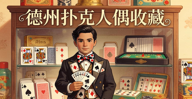 德州扑克人偶哪里买 牌手收藏摆件精神陪伴