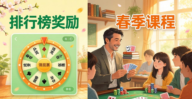 德州扑克春天怎么打？抓住线下局增多和对手放松的机会