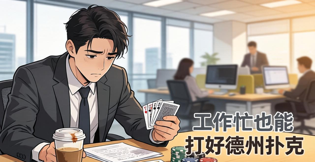 工作忙也能打好德州扑克 997如何高效复盘提升牌技