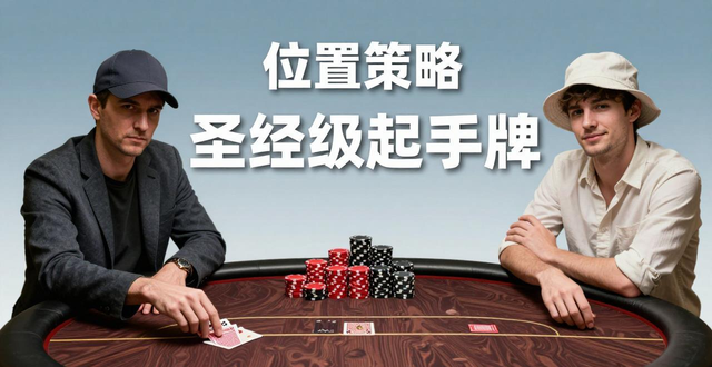 德州扑克新手必胜技巧：圣经级起手牌与位置讲解