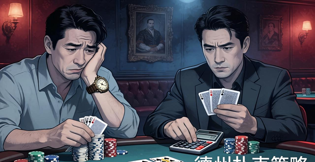 德州扑克怎么应对对手干扰 教你识别闲聊小动作等套路