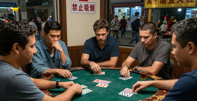 市井德州扑克：街头棋牌室里的烟火气与实战技巧