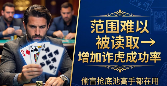 德州扑克宽牌技巧：翻牌前这样玩，偷盲抢底池高手都在用