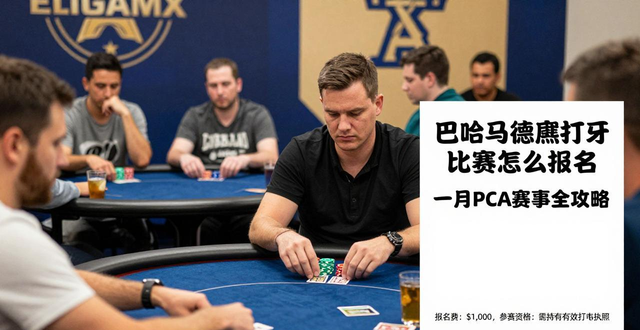 巴哈马德州扑克比赛怎么报名 一月PCA赛事全攻略