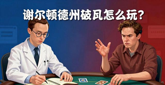 谢尔顿德州扑克怎么玩？数学天才的理性策略解析