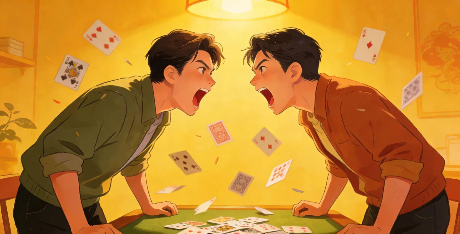 父子过年打牌超起劲走红，网友：这才是最有年味的团聚