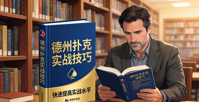德州扑克好书推荐：新手入门到进阶必读经典书籍
