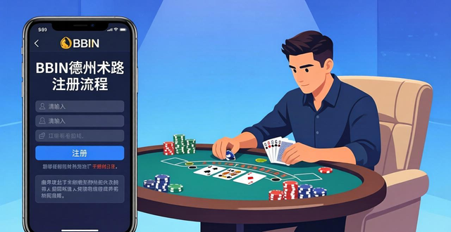 bbin德州扑克新手攻略：从注册到实战的技巧分享