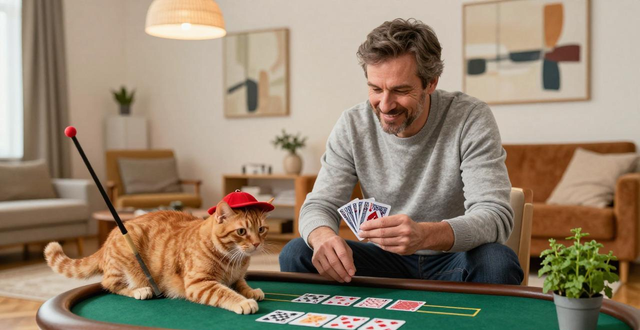 小猫德州扑克怎么玩？人猫互动新玩法，新手入门训练指南