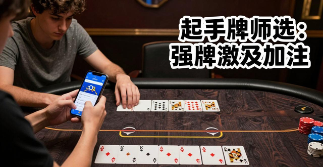 手机玩德州扑克技巧 教你QQ游戏大厅怎么赢