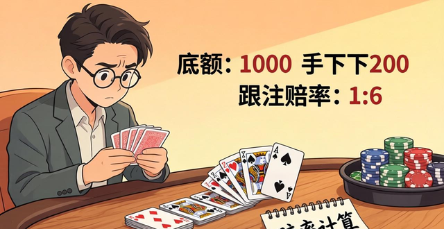 德州扑克从会玩到会赢:位置、起手牌、赔率三大核心 德州扑克从会玩到会赢:位置、起手牌、赔率三大核心