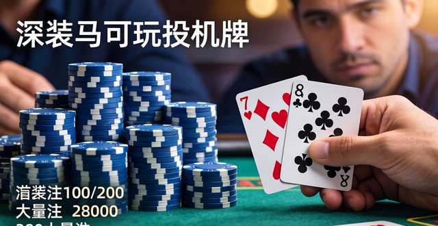 德州扑克280盲注怎么玩？筹码深度的关键策略