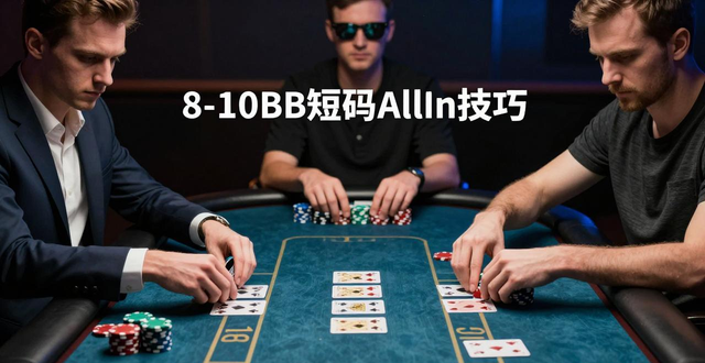 德州扑克短码8-10BB怎么玩 短码All in技巧
