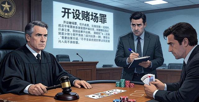 德州扑克抽水一般判多久？组织者涉开设赌场罪量刑标准