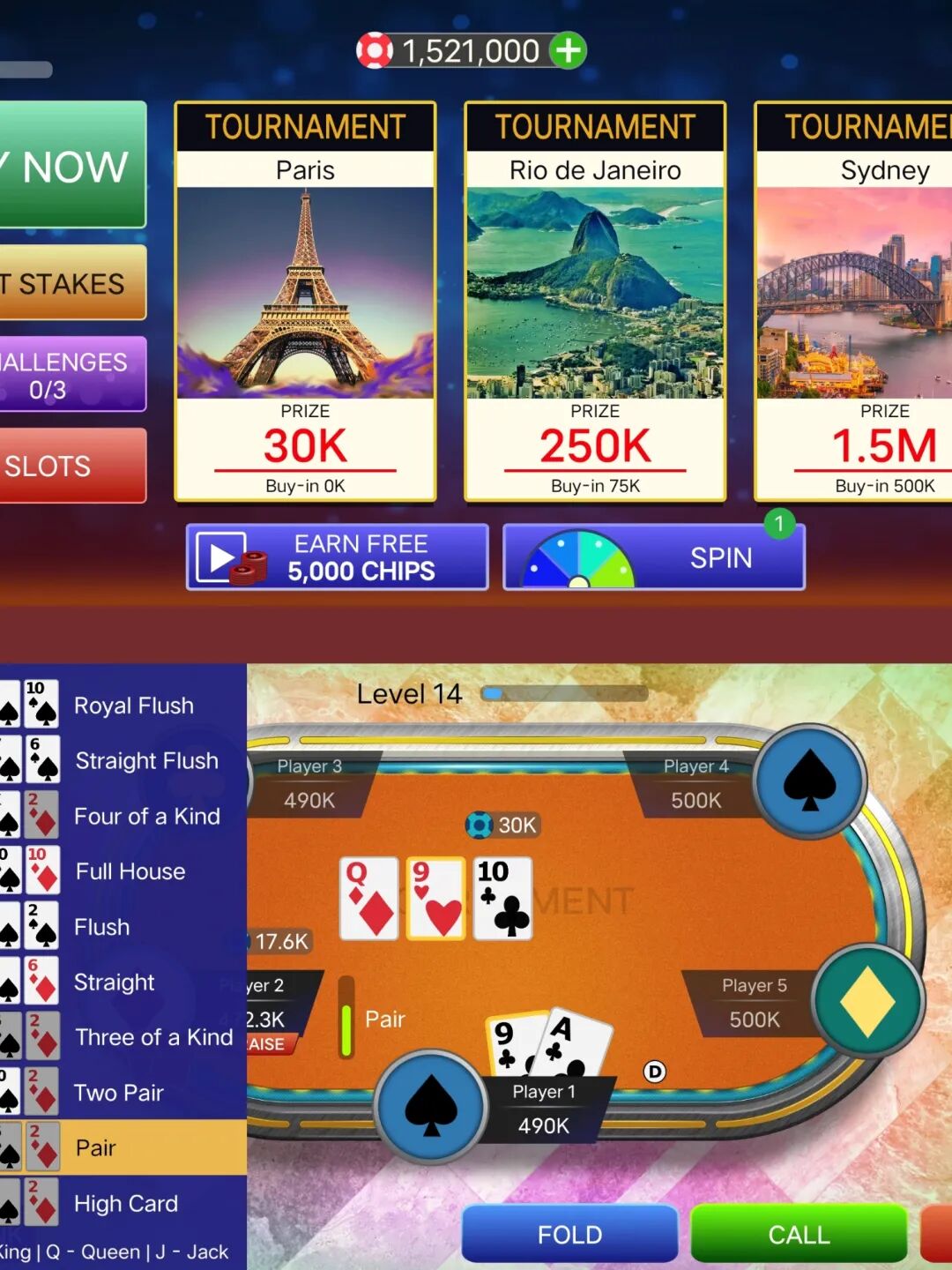 单机德州扑克推荐：三款纯免费无广告APP，满足练手需求