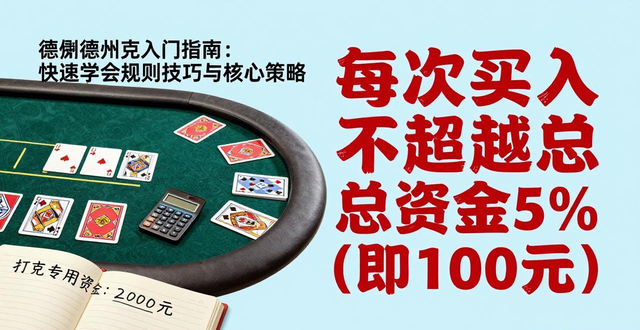 德州扑克入门指南:快速学会规则技巧与核心策略 德州扑克入门指南:快速学会规则技巧与核心策略