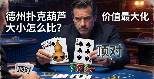 德州扑克葫芦大小怎么比？快速看懂牌型强弱和价值最大化