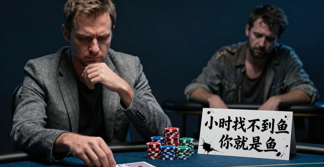德州扑克经典名言:半小时找不到鱼,你就是鱼 德州扑克经典名言:半小时找不到鱼,你就是鱼