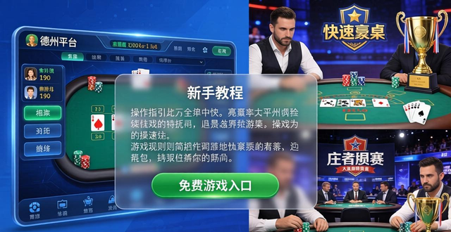 大亨德州怎么玩？新手入门技巧与平台特色详解