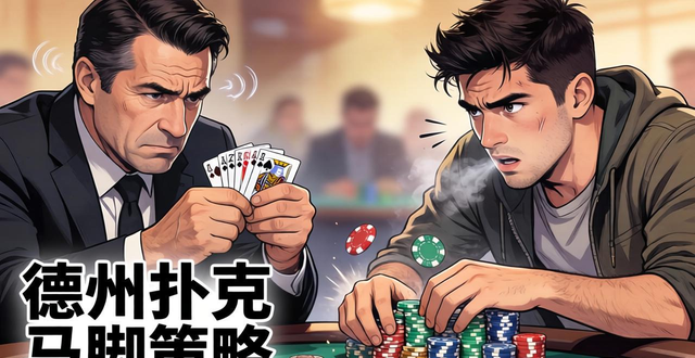德州扑克马脚怎么打？看准对手这些细微动作，轻松读牌赢钱