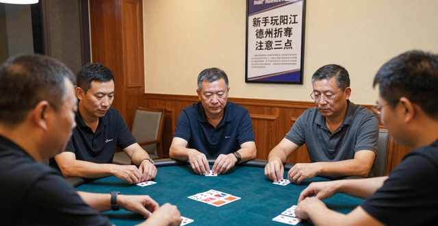 阳江德州扑克怎么找靠谱牌局？本地老玩家分享实战经验