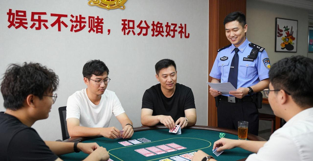 珠海抓德州扑克玩家，为什么？警方：涉赌就抓，娱乐没事