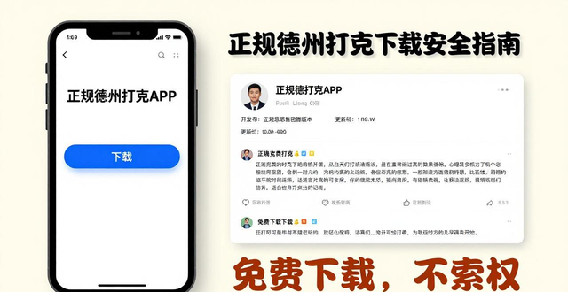 正规德州扑克下载指南：手机应用商店/老牌平台最安全靠谱