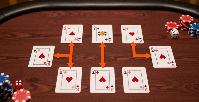 德州扑克比大小规则：七张选五张最佳组合