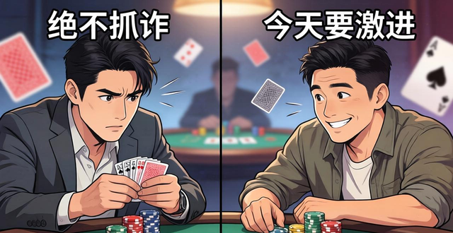 德州扑克总是立flag又秒倒？教你正确设立牌局目标