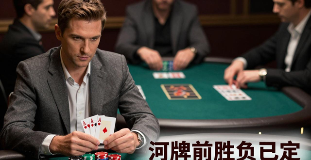 玩德州扑克别光靠祈祷 高手告诉你胜负在河牌前已定