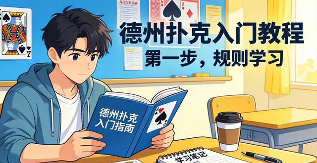 新手必看：德州扑克入门教程PDF下载，从零学盈利技巧