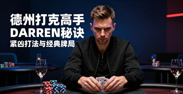 德州扑克高手DARREN秘诀 紧凶打法与经典牌局