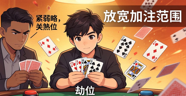 德州扑克劫位全解：位置含义+加注范围，新手必看