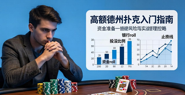 高额德州扑克入门指南：资金准备与实战技巧