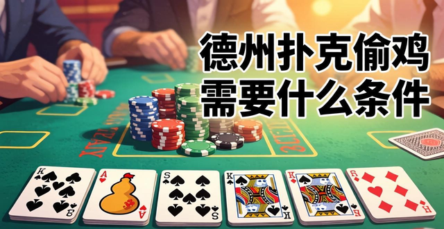 德州扑克赢钱技巧：3个关键小技巧，从起手牌到偷鸡，提高胜率