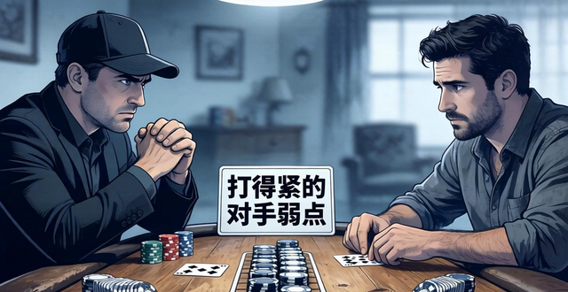 德州扑克遇到打得紧的对手怎么办？三个技巧轻松应对