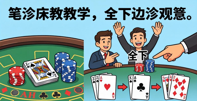 德州扑克比赛规则详解：全下边池计算与盲注教程