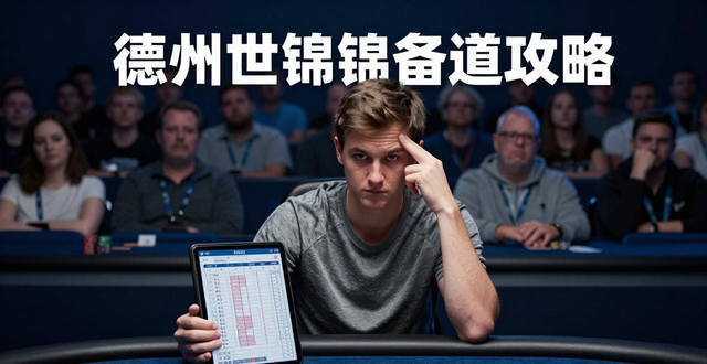 德州扑克世锦赛备赛攻略 从规则研究到策略制定的核心要点
