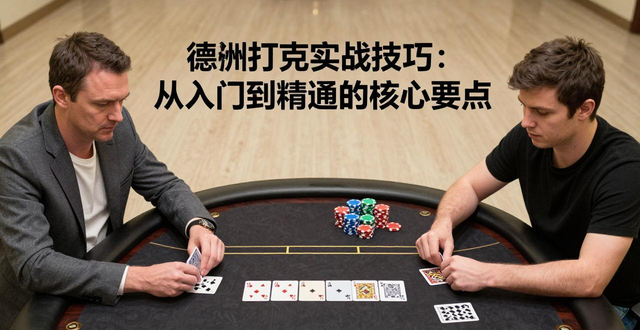 德州扑克实战技巧：从入门到精通的核心要点