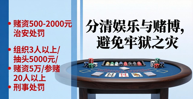 德州扑克什么情况会判刑？分清娱乐和赌博，避免坐牢