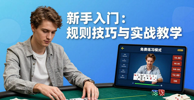 皇家德州扑克新手入门：规则技巧与实战教学