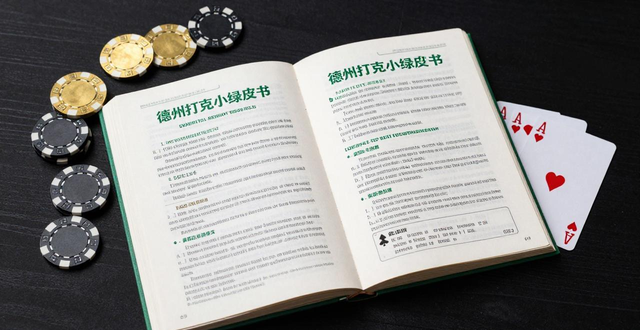 德州扑克小绿皮书：系统策略+读牌技巧，告别凭感觉玩牌