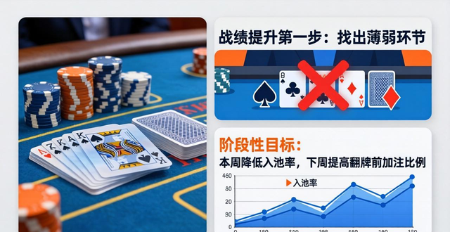 微扑克德州战绩查看与提升技巧，新手必看复盘方法