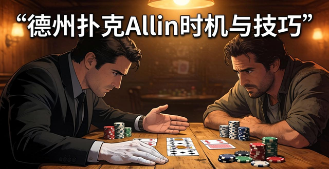 德州扑克Allin时机与技巧 什么时候该全押