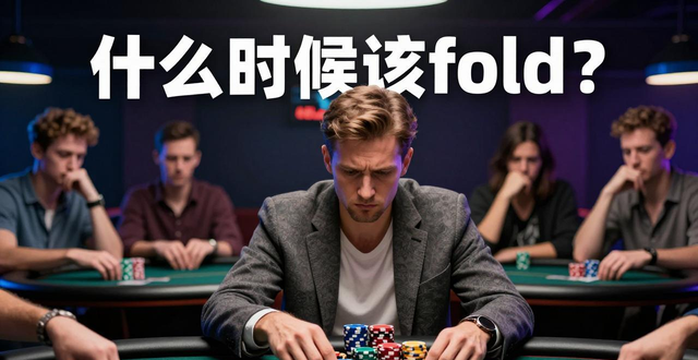 德州扑克弃牌技巧：什么时候该fold？保护筹码的关键决策