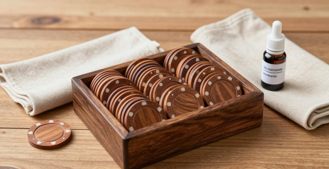 实木德州扑克筹码手感好？教你辨别真伪和保养方法