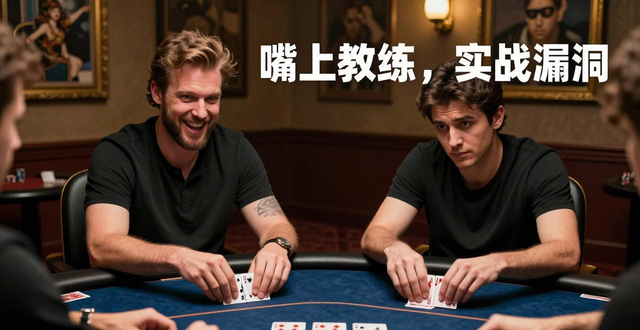 德州扑克新手常见误区：臭美型选手为何总在诈唬？