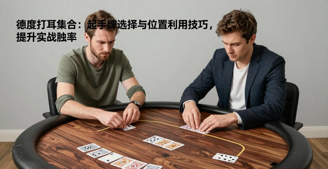 德州扑克集合：起手牌选择与位置利用技巧，提升实战胜率