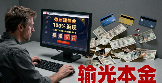 德州扑克现钱平台是骗局吗 亲历者讲述为何总是输光本金